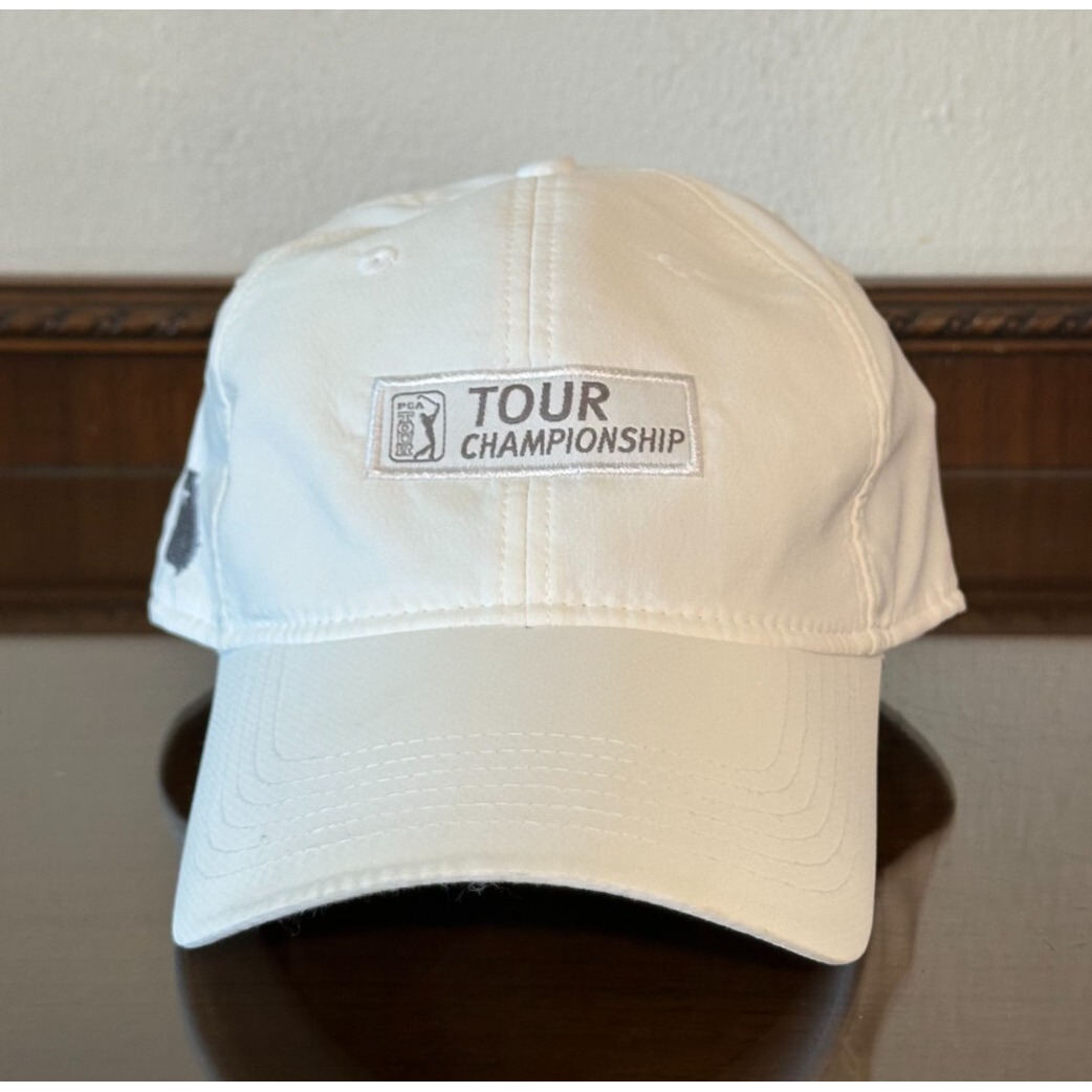 New Tour Championship At East Lake White Adjustable Hat By AheadSpecial Edition